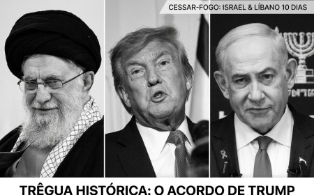 Acordo histórico: Trump anuncia cessar-fogo de 10 dias entre Israel e Líbano