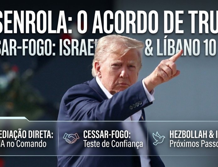 Desenrola: O que significa o cessar-fogo de 10 dias entre Israel e Líbano?