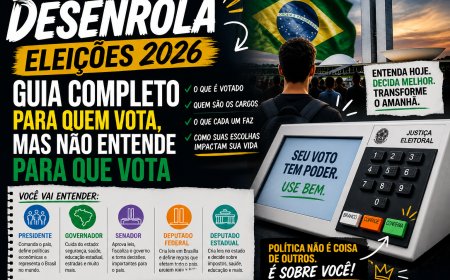Eleições 2026: guia completo para quem vota, mas não entende para que vota