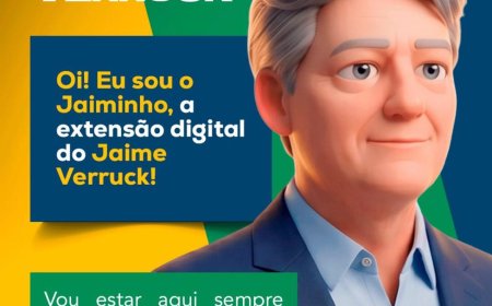 Título: Jaime Verruck cria “clone digital” e bota IA pra trabalhar na pré-campanha