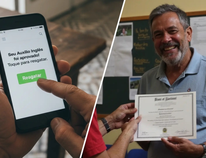 Auxílio Inglês é aprovado para maiores de 40 anos, saiba como resgatar