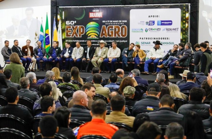 Expoagro destaca crescimento econômico e fortalece ambiente de investimentos em Mato Grosso do Sul