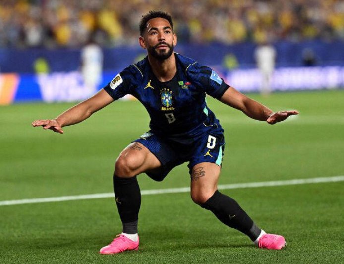 Entenda comemoração ‘diferentona’ de Matheus Cunha em gols contra o Haiti na Copa