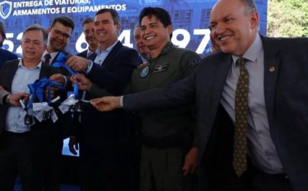 522 viaturas para MS: em conjunto, Governo e Deputado Junior Mochi garantem reforço na segurança