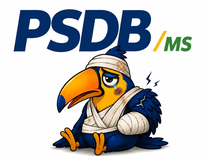 Esvaziado no estado e a tranco e barrancos, PSDB marca sua convenção em MS