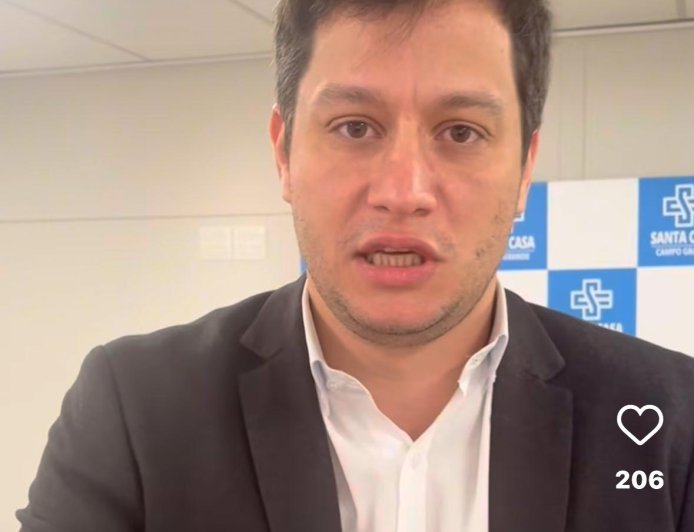 CANDIDATO A GOVERNADOR RENATO GOMES DENUNCIA: GOVERNO "METE A MÃO" E SANTA CASA PODE FECHAR EM 30 DIAS