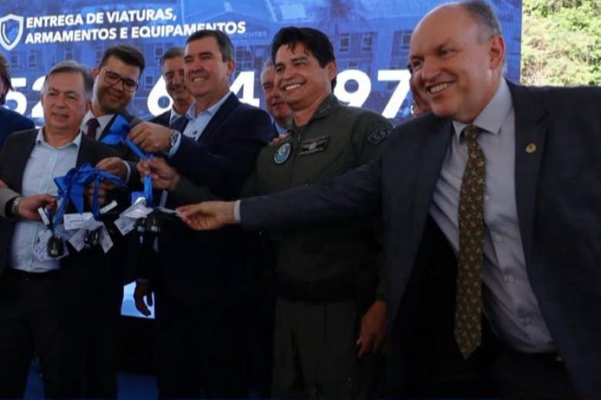 522 viaturas para MS: em conjunto, Governo e Deputado Junior Mochi garantem reforço na segurança