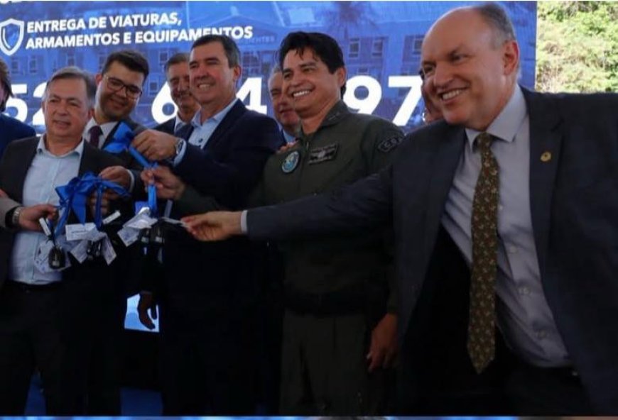 522 viaturas para MS: em conjunto, Governo e Deputado Junior Mochi garantem reforço na segurança