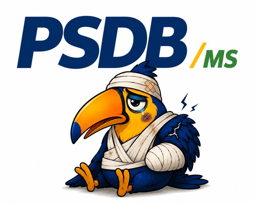 Esvaziado no estado e a tranco e barrancos, PSDB marca sua convenção em MS