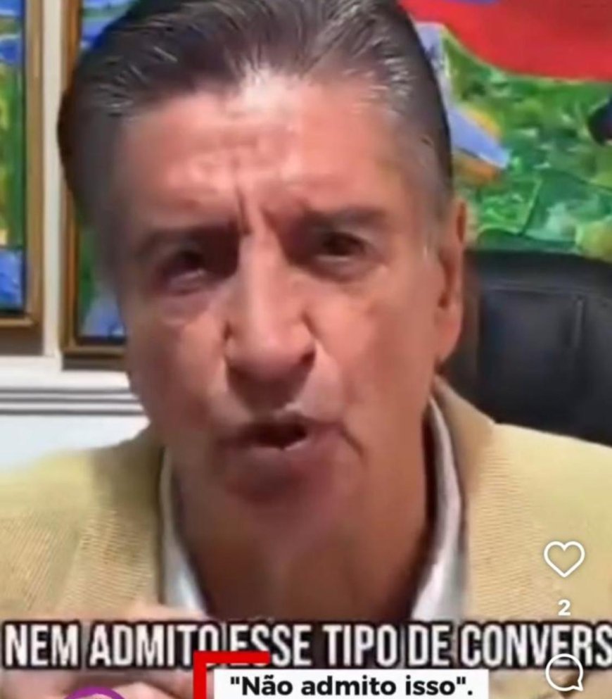 "Não me meto nessas coisas erradas": Dagoberto Nogueira se revolta após ter nome citado na Operação Gutenberg
