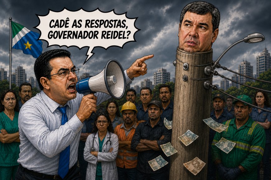 Em vídeo, Fabio Trad chama Governador Riedel de poste e cobra resposta sobre saúde e Gutemberg