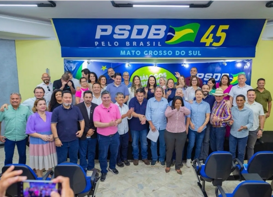 PSDB ressurge em MS e mira vaga federal com chapa cheia e racha entre ex-aliados na Assembleia