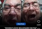 Em áudio, eleitor bolsonarista se expõe e chama Flávio Bolsonaro de "mártir" com promessa de "gargarejo com detergente"