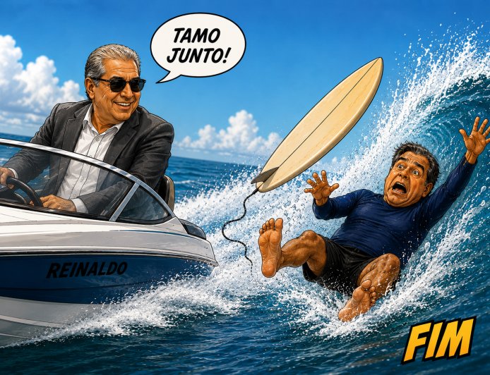 NOS BASTIDORES: O FIM DA ONDA O SURFISTA DE TODAS AS ONDAS NÁUFRAGA DIANTE DO EMPURRÃO DOS PRÓPRIOS ALIADOS